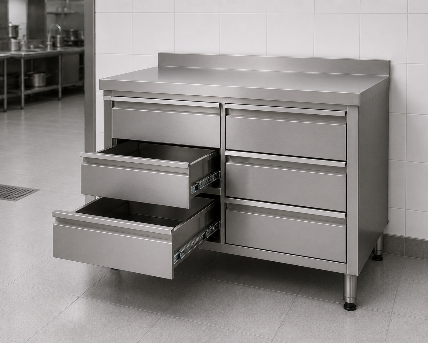 Arbeitsschrank mit Schubladen